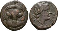 Bruttium Bronze 350/300 v. Chr. Rhegion Sehr schön