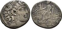 Seleukis und Pieria Tetradrachme vom Typ des Philippos Philadelphos. Antiochia am Orontes Aulus Gabinius, Prokonsul 57-55 v. Chr. -