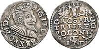 Polen 3 Gröscher Königreich Sigismund III. Wasa, 1587-1632, 1592-1599 König von Schweden -