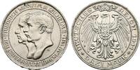 PREUSSEN, KÖNIGREICH 3 Mark Wilhelm II., 1888-1918, Deutscher Kaiser -