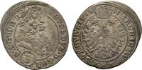 3 Kreuzer Leopold I., 1657-1705, 1658 Deutscher Kaiser