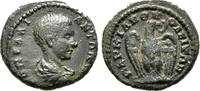 Moesien Kleinbronze. Markianopolis Macrinus für Diadumenianus -