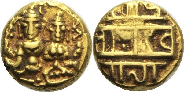 Indien / Vijayanagar 1 Pagoda o. J. Deva Raya I. 1406-1422 ss+ | MA-Shops