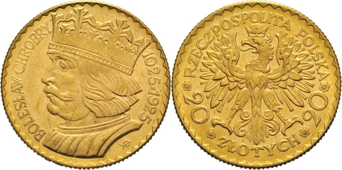 polen-20-zloty-1925-republik-vz-ma-shops