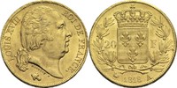Frankreich 20 Francs Ludwig XVIII. 1814, 1815-1824