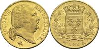 Frankreich 20 Francs Ludwig XVIII. 1814, 1815-1824