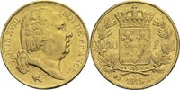 Frankreich 20 Francs Ludwig XVIII. 1814, 1815-1824