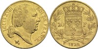 Frankreich 20 Francs Ludwig XVIII. 1814, 1815-1824
