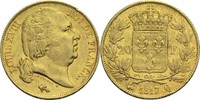 Frankreich 20 Francs Ludwig XVIII. 1814, 1815-1824