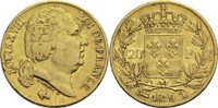 Frankreich 20 Francs Ludwig XVIII. 1814, 1815-1824