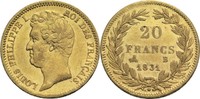 Frankreich 20 Francs Louis Philippe I. 1830-1848