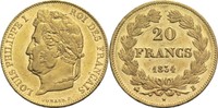 Frankreich 20 Francs Louis Philippe I. 1830-1848