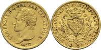 Italien Sardinien 20 Lire Karl Felix