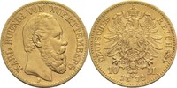 Württemberg, Königreich 10 Mark Karl 1864-1891