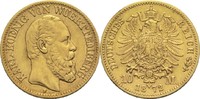 Württemberg, Königreich 10 Mark Karl 1864-1891
