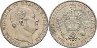 Preussen Vereinstaler 1859 A Friedrich Wilhelm IV. Min. Rf., vz