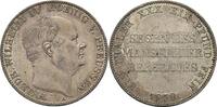 Preussen Ausbeutevereinstaler 1859 A Friedrich Wilhelm IV. Min. Rf., vz