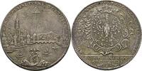 Frankfurt, Stadt Konventionstaler 1772 Getönt u. etw. fleckig, ss-vz