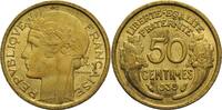 Frankreich 50 Centimes 1939 3. Republik 1871-1940 vz-st, etwas fleckig 5,00 EUR  zzgl. 7,90 EUR Versand