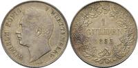 Gulden 1855 Württemberg Wilhelm I. Ger. Rf., vz+
