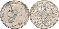 Baden 5 Mark Friedrich I. 1856-1907 -