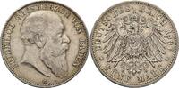 Baden 5 Mark Friedrich I. 1856-1907 -