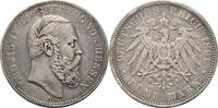 Hessen 5 Mark Ludwig IV. 1877-1892 -