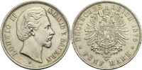 Bayern, Königreich 5 Mark Ludwig II. 1864-1886
