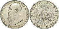 Sachsen-Meiningen 3 Mark Georg II. 1866-1914