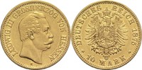 Hessen, Großherzogtum 10 Mark Ludwig III. 1848-1877