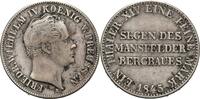 Preussen Ausbeutetaler Friedrich Wilhelm IV. -