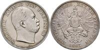 Preussen Vereinstaler 1867 A Wilhelm I. vz- / vz