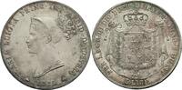 Italien-Parma Maria Luigia 5 Lire 1815 Kl. Kr. u. Rf., ss+/vz