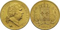 Frankreich Louis XVIII. 40 Francs 1818 W vz