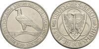 Weimarer Republik 5 Reichsmark Rheinlandräumung -