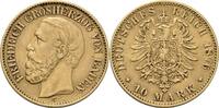 Baden 10 Mark Friedrich I. 1856-1907 -
