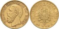 Baden 10 Mark Friedrich I. 1856-1907 -