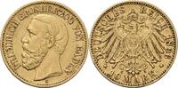Baden 10 Mark Friedrich I. 1856-1907 -