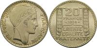 Frankreich 20 Francs 1938 3. Republik 1871-1940 vz-st 30,00 EUR  zzgl. 7,90 EUR Versand