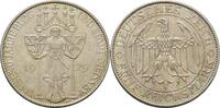 Weimarer Republik 5 Reichsmark 1000 Jahre Burg und Stadt Meißen -