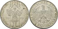 Weimarer Republik 5 Reichsmark 1000 Jahre Burg und Stadt Meißen -