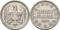Weimarer Republik 3 Mark Kursmünze -