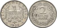 Weimarer Republik 2 Reichsmark Kursmünze -