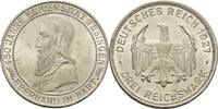 Weimarer Republik 3 Reichsmark 450 Jahre Universität Tübingen -