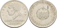 Weimarer Republik 3 Reichsmark Zum 200. Geburtstag von Gotthold Ephraim Lessing -