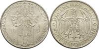 Weimarer Republik 5 Reichsmark 1000 Jahre Burg und Stadt Meißen -