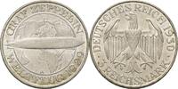Weimarer Republik 3 Reichsmark Zum Weltflug des Graf Zeppelin 1929 -