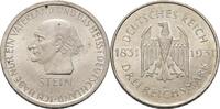 Weimarer Republik 3 Reichsmark Zum 100. Todestag des Freiherrn vom und zum Stein -