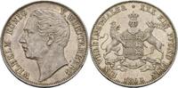 Vereinstaler 1864 Württemberg Wilhelm I. (1816-1864) Rf., Kr., part. fleckig, vz