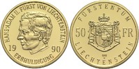 Liechtenstein 50 Franken Fürst Hans Adam II.
